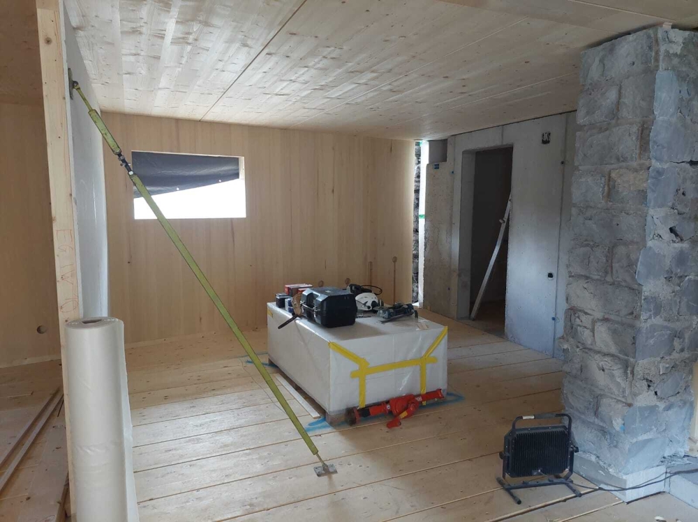 15.08.2025 -  EG & UG fertig – Holzbau wächst weiter